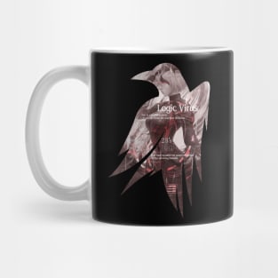 Raven's cloak 2B's logic virus sepia Mug